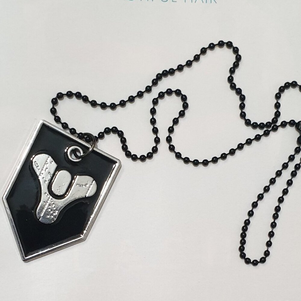 Metal Gaming Destiny 2 Warlock Silver Necklace Pendant Unisex Accessory Gift